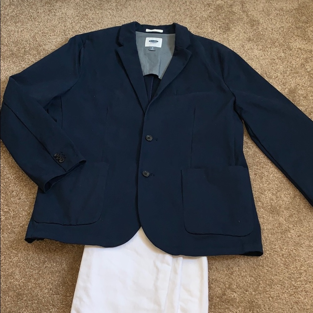 Navy Blue Jacket - Picture 3 of 4